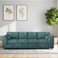 Alaska Fabric 4 Seater Full Back Sofa