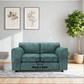 Alaska Fabric Full Back Sofa Set