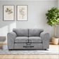 Alaska Fabric Full Back Sofa Set