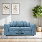 Alaska Fabric Scatter Back Sofa Set