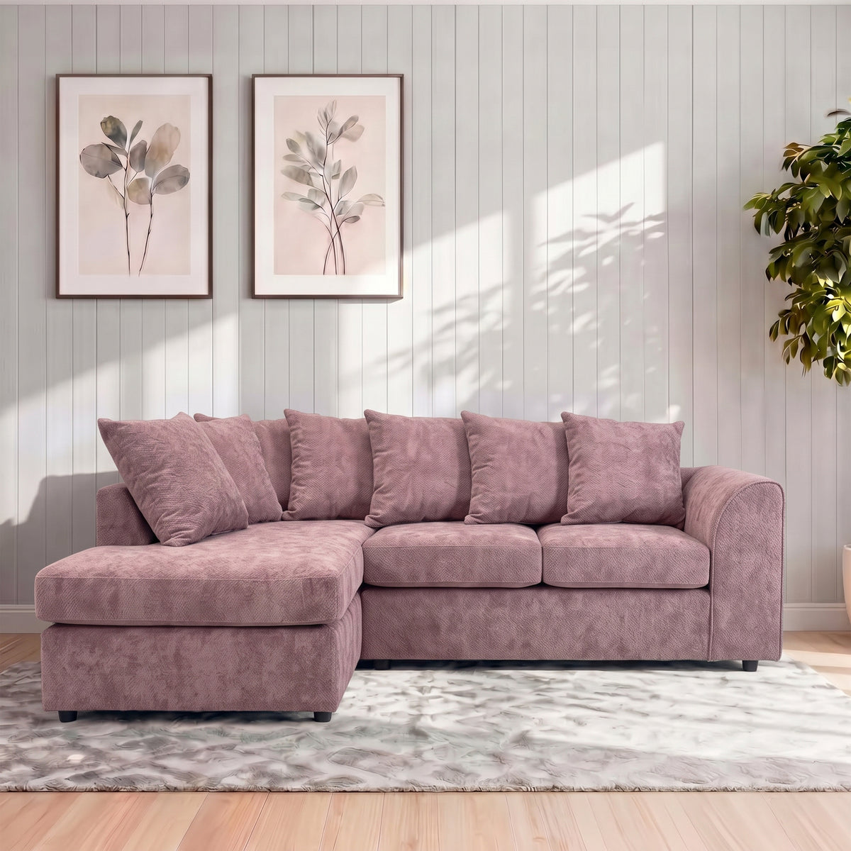 Alaska Scatter Back L Shape Sofa