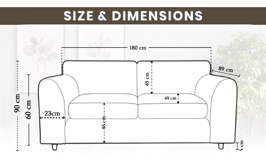 Lisbon Fabric Full Back Sofa Set extra image 6