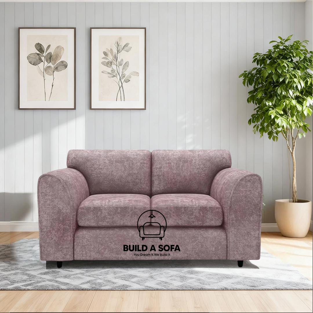 Alaska Fabric Full Back Sofa Set