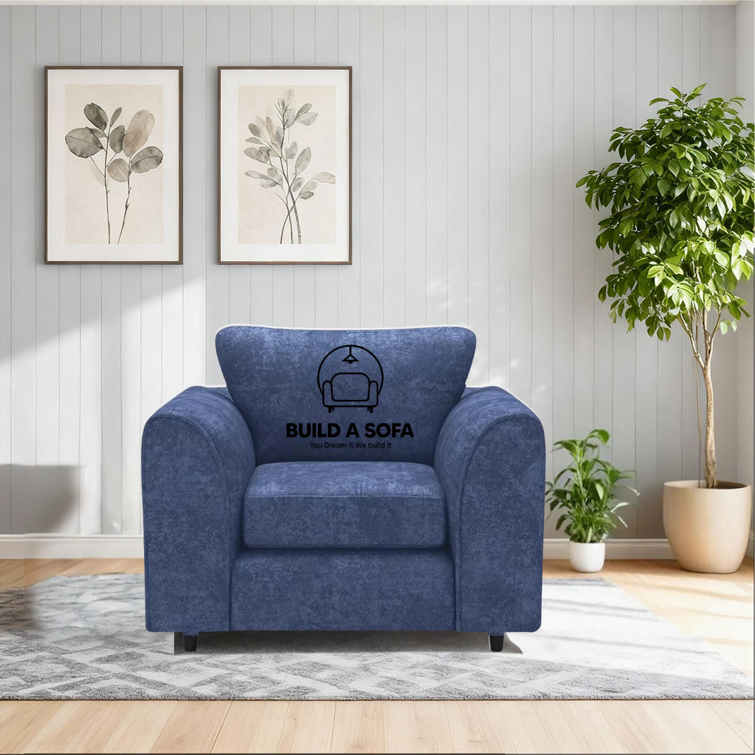 Alaska Fabric Scatter Back Sofa Set