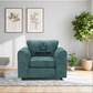 Alaska Fabric Scatter Back Sofa Set