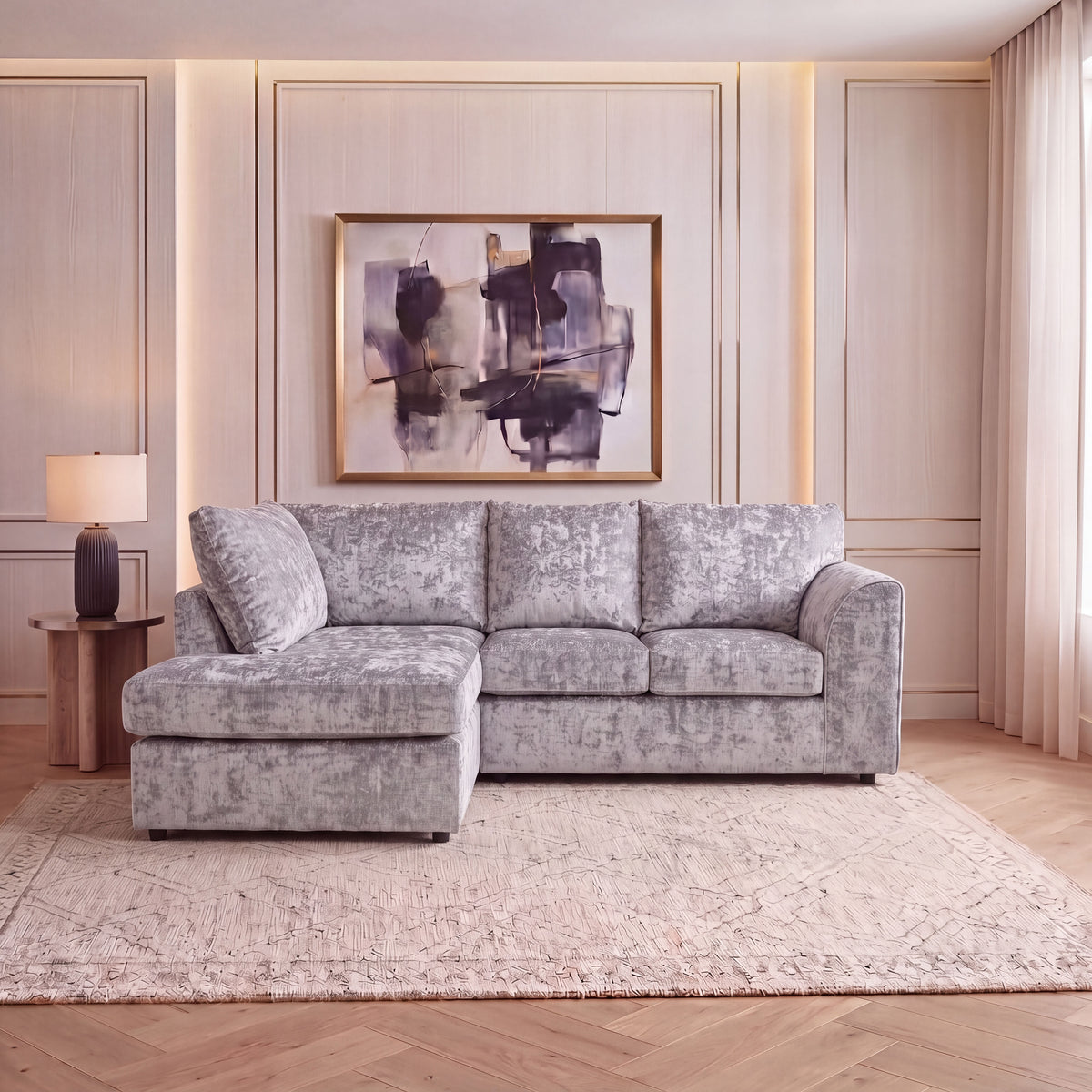 Alaska Full Back L Shape Sofa