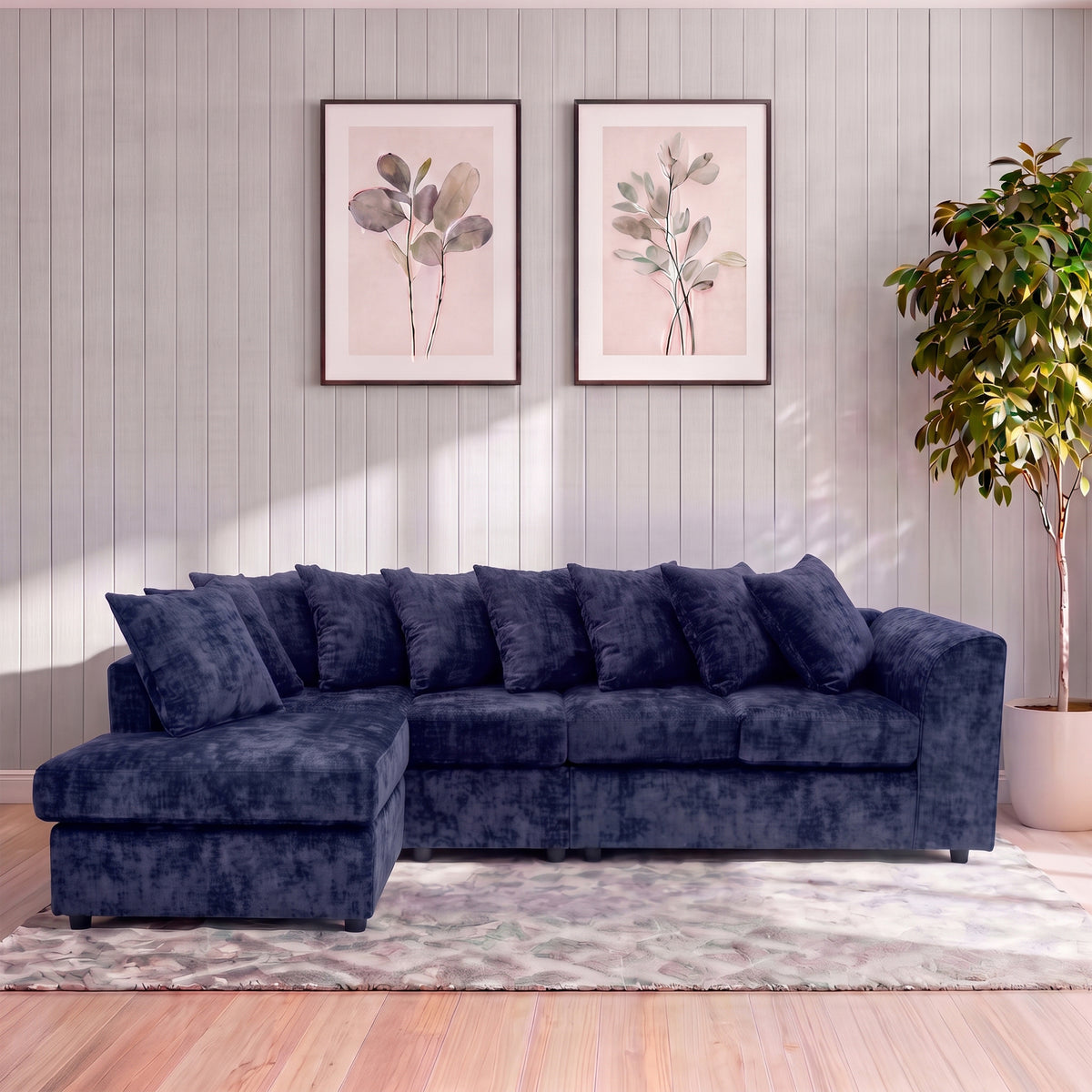 Alaska Scatter Back XL L Shape Sofa