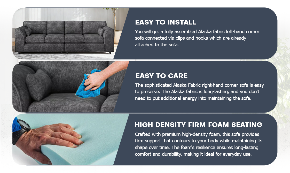 Crushed Velvet Full Back Sofa Set extra image 9