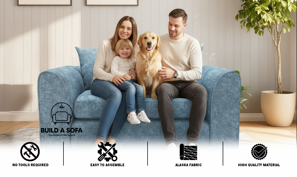 Alaska Fabric Scatter Back Sofa Set extra image 9