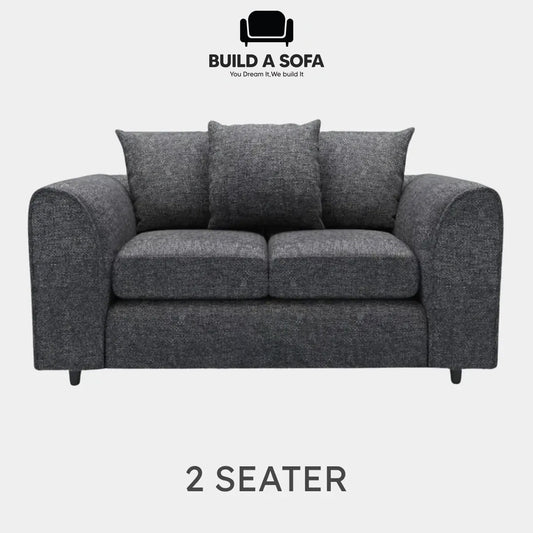 Lisbon Fabric Scatter Back Sofa Set